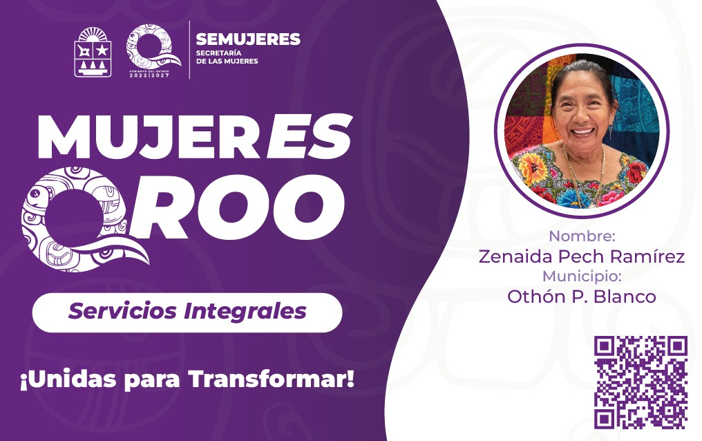 Tarjeta Mujer es Qroo
